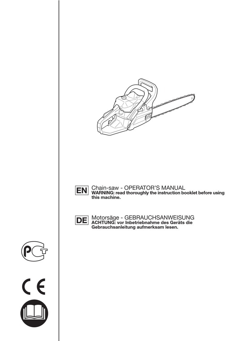 GGP ITALY SPA Electric Chain-saw User manual