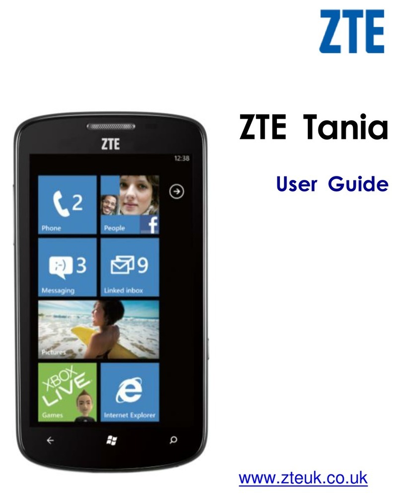Zte Tania User manual