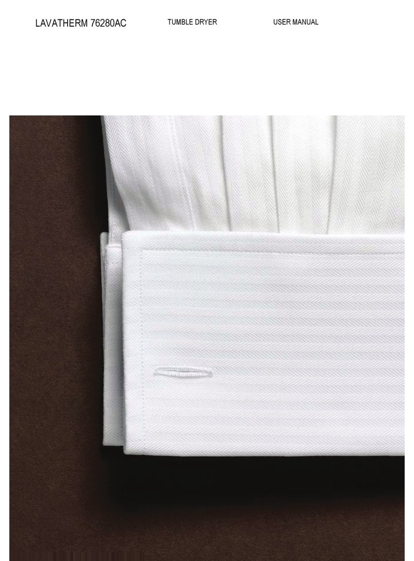 AEG Lavatherm 76280AC user manual