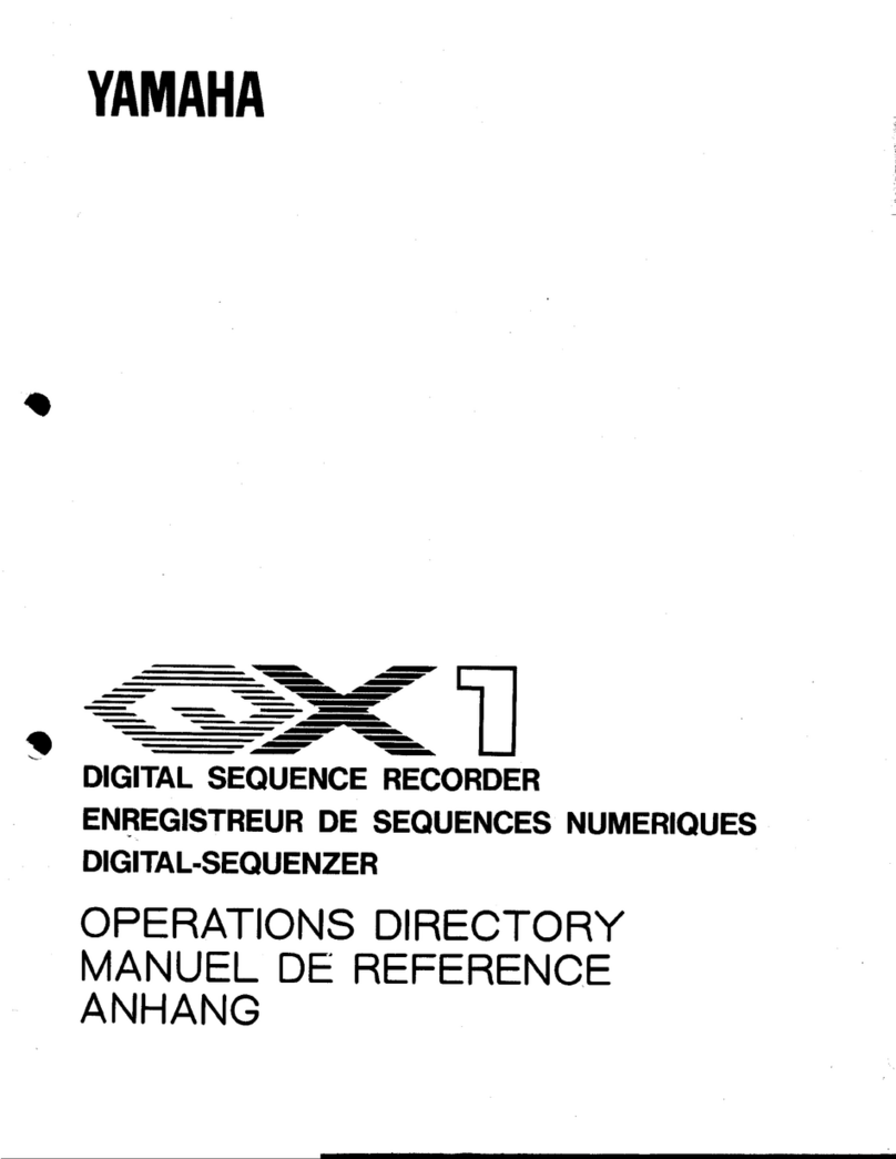 Yamaha QX1 Operations directory