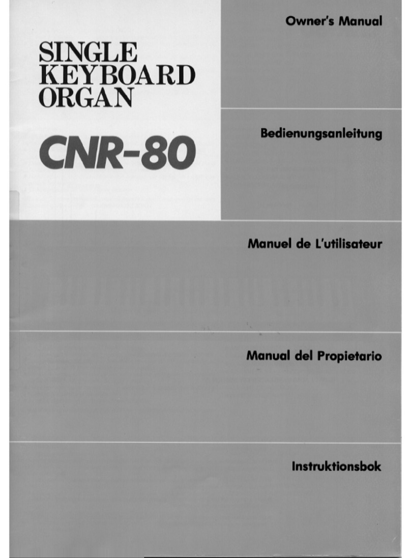 Yamaha CNR-80 owner's manual
