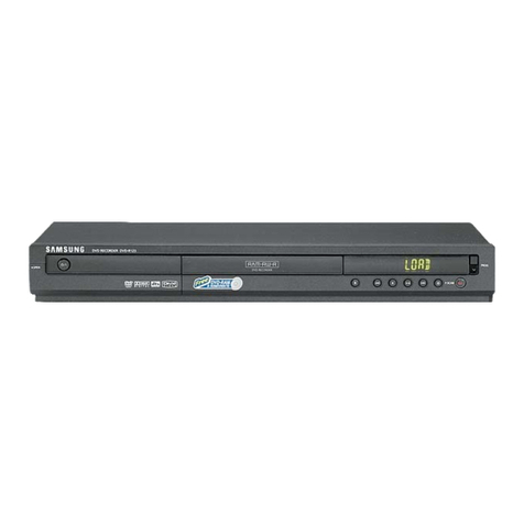 Samsung DVD-R123 instruction manual