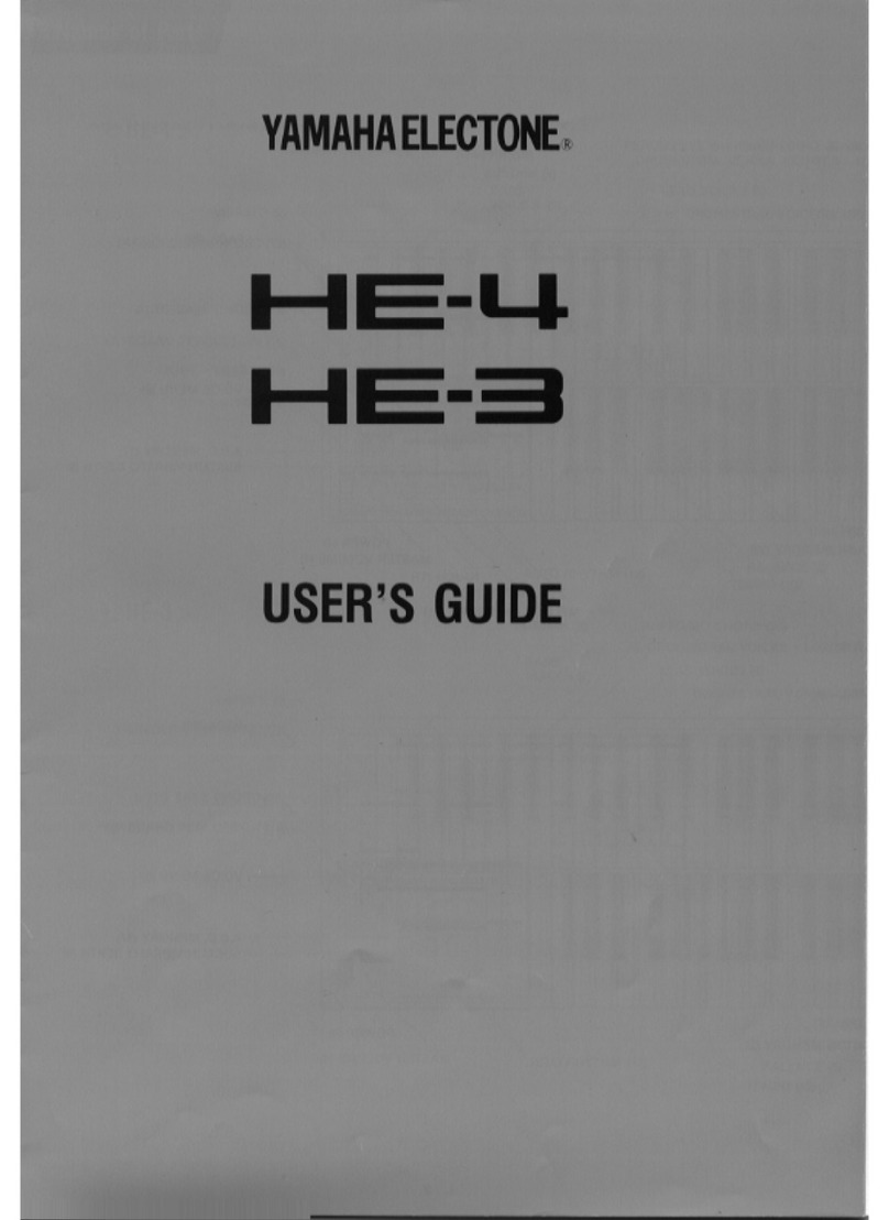 Yamaha HE-4 user guide