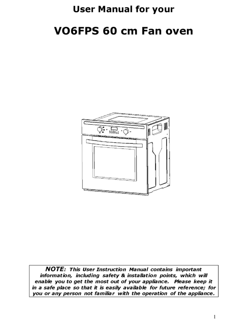 Think Appliances VO6FPS user manual