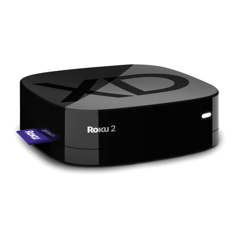 Roku player Specification sheet
