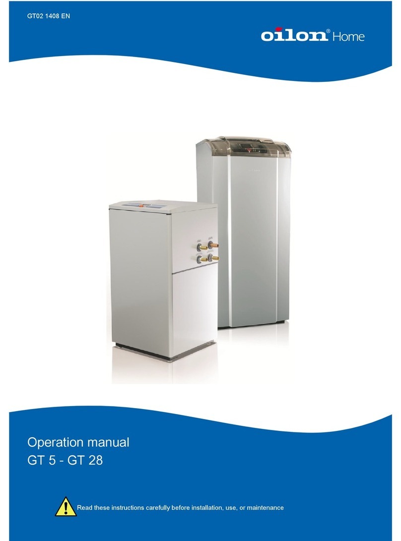 Oilon GT 28 User manual
