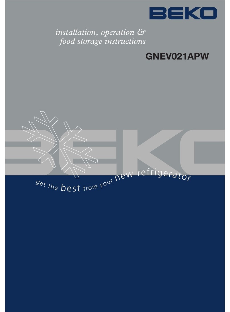 Beko GNEV021APW User manual