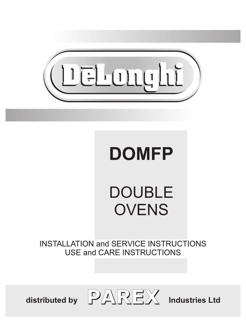DeLonghi DOMFP Operating manual