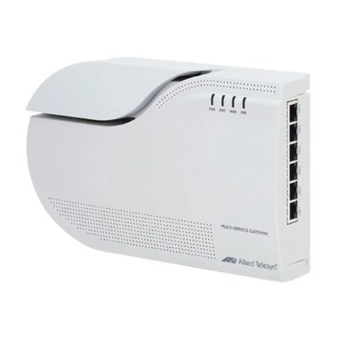 Allied Telesis AT-iMG606BD User manual