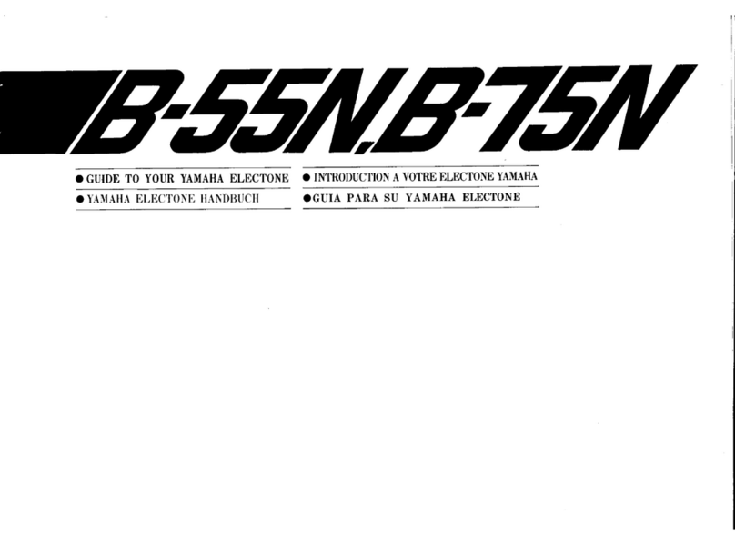 Yamaha Electone B-55N Guide