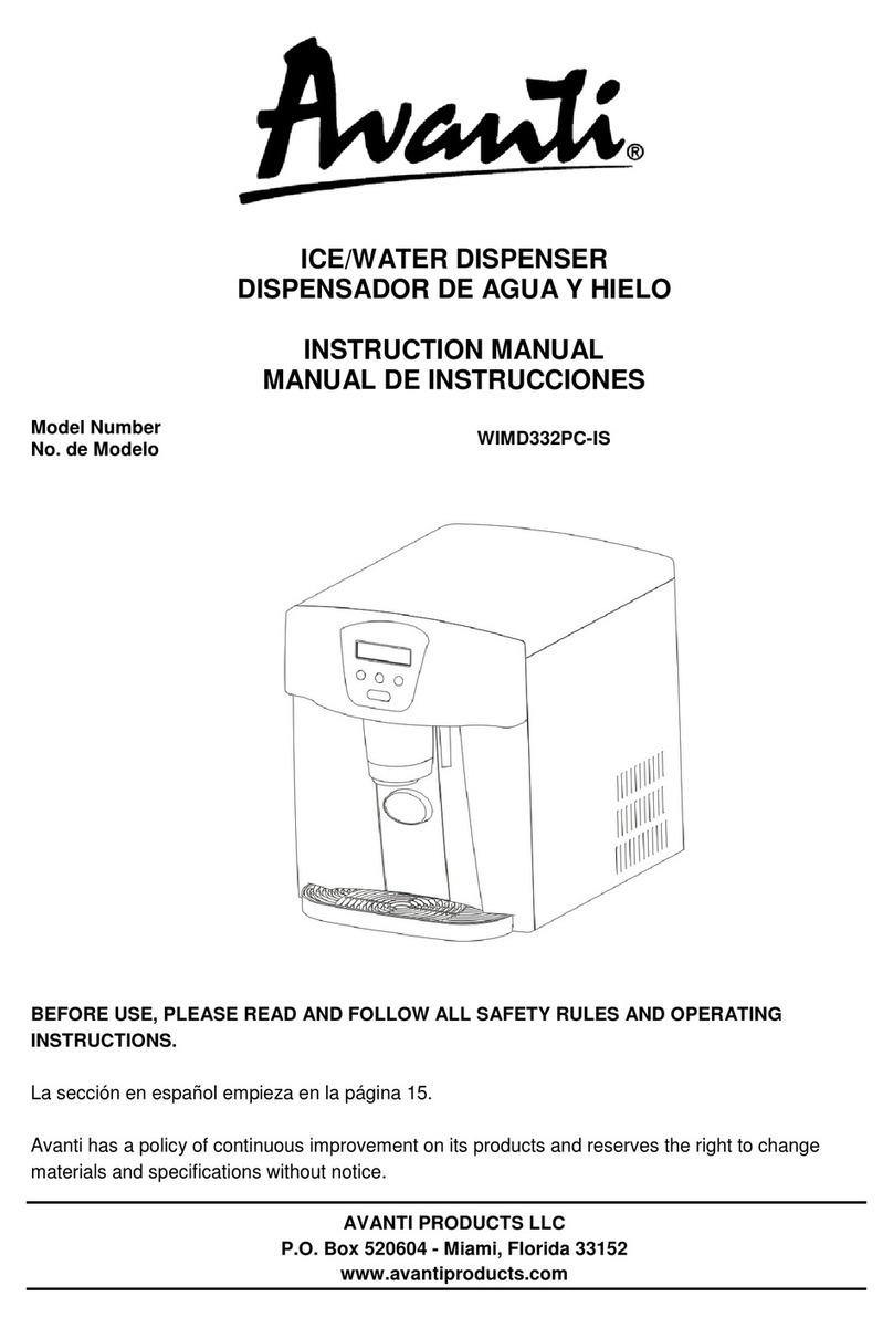 Avanti WIMD332PC-IS instruction manual
