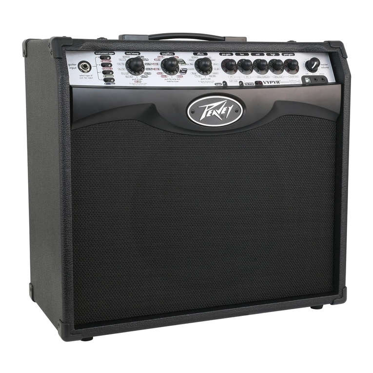 Peavey Vypyr VIP 1 operating manual