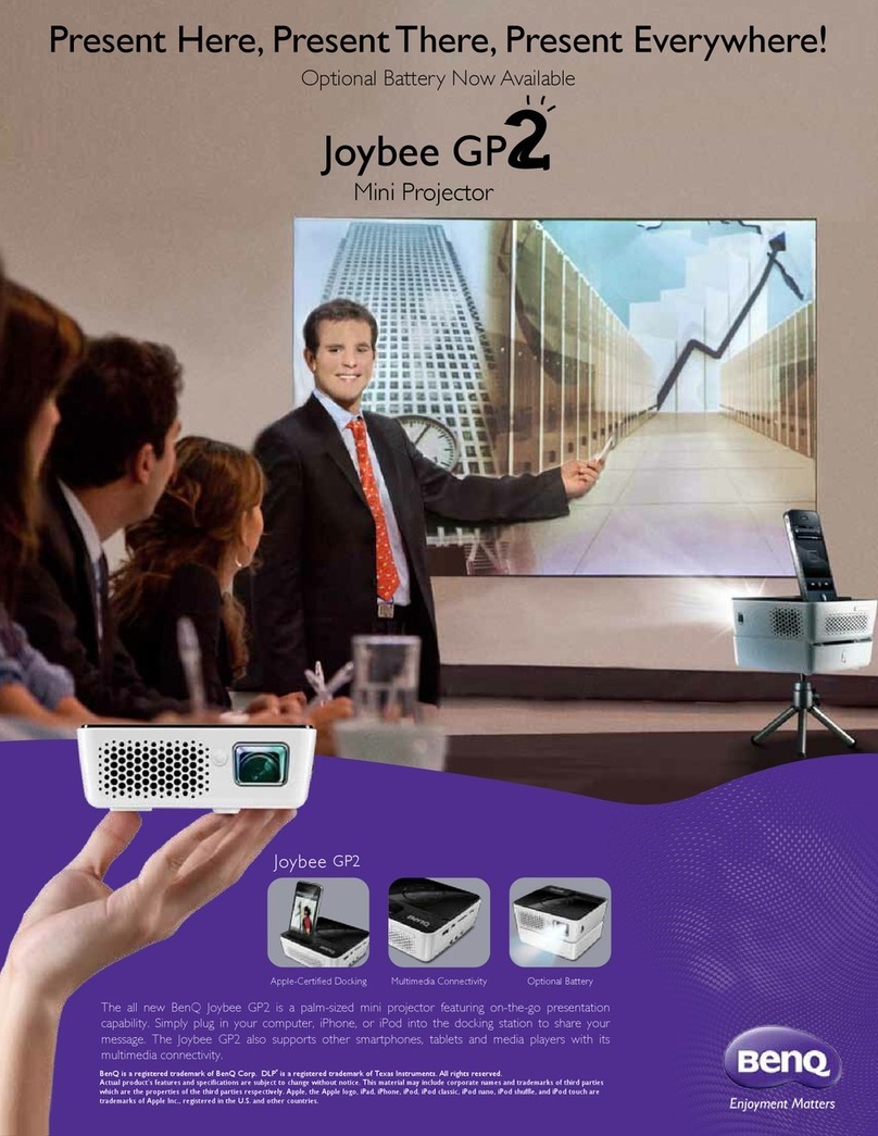 BenQ Joybee GP2 User manual