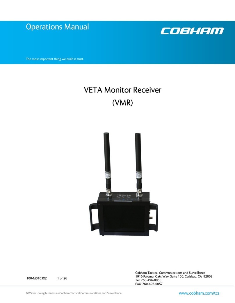 COBHAM VETA Operation manual