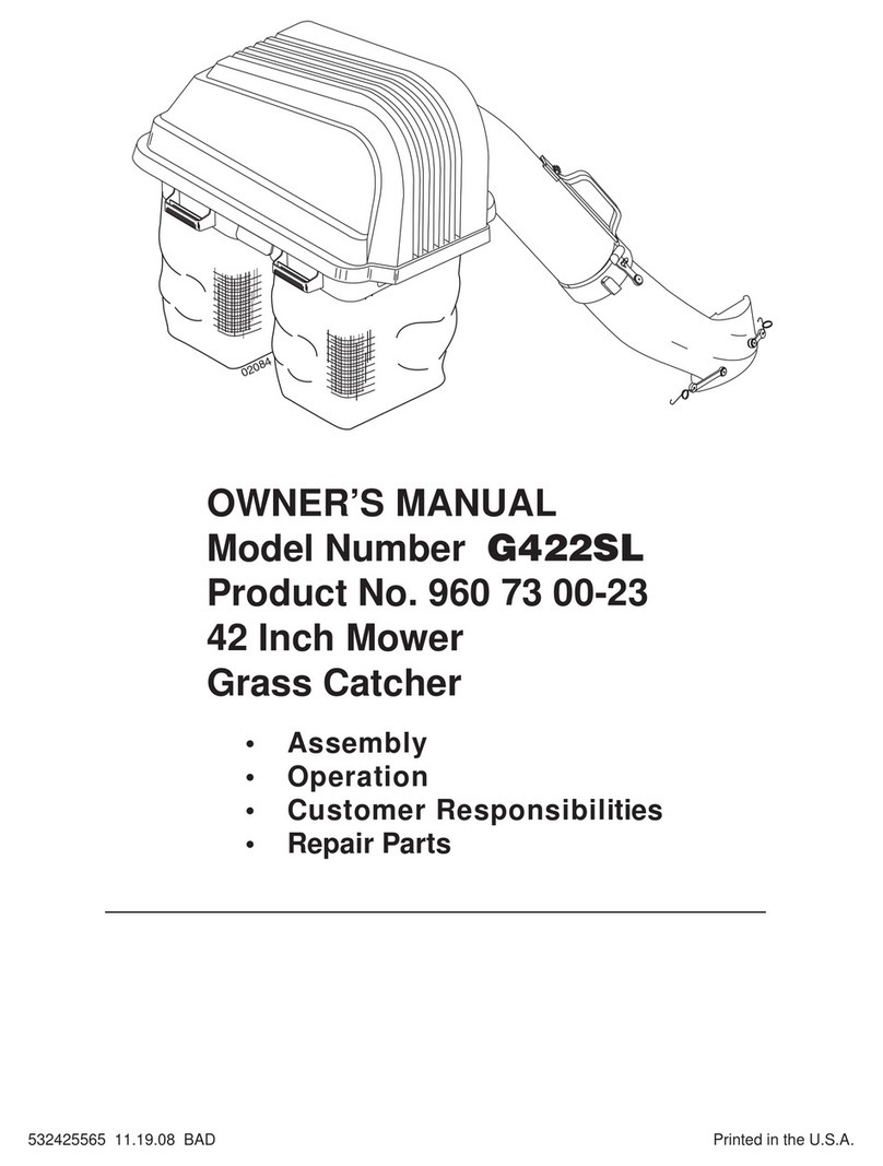 Ariens G422SL owner's manual