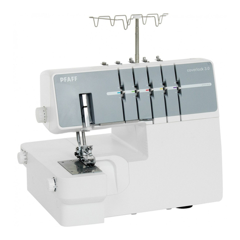 Pfaff COVERLOCK 3.0 - User manual Pfaff COVERLOCK 3.0 - User manual