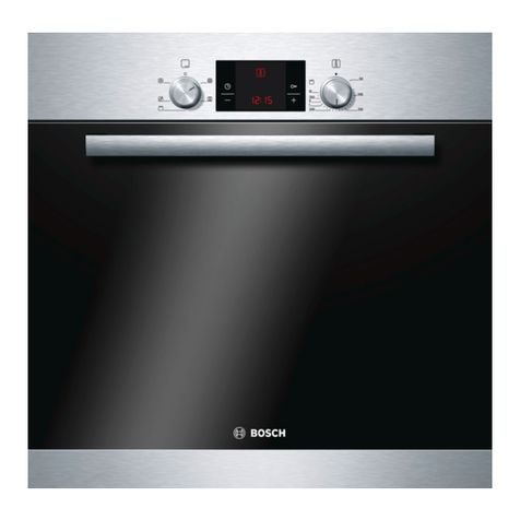 Bosch OVEN User manual