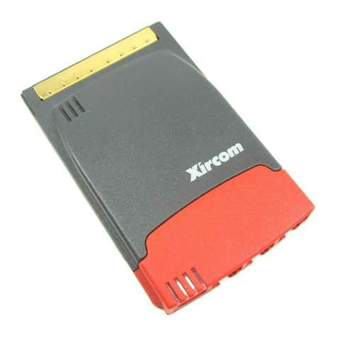 Xircom RealPort CardBus Ethernet 10/100 + Modem 56 User manual