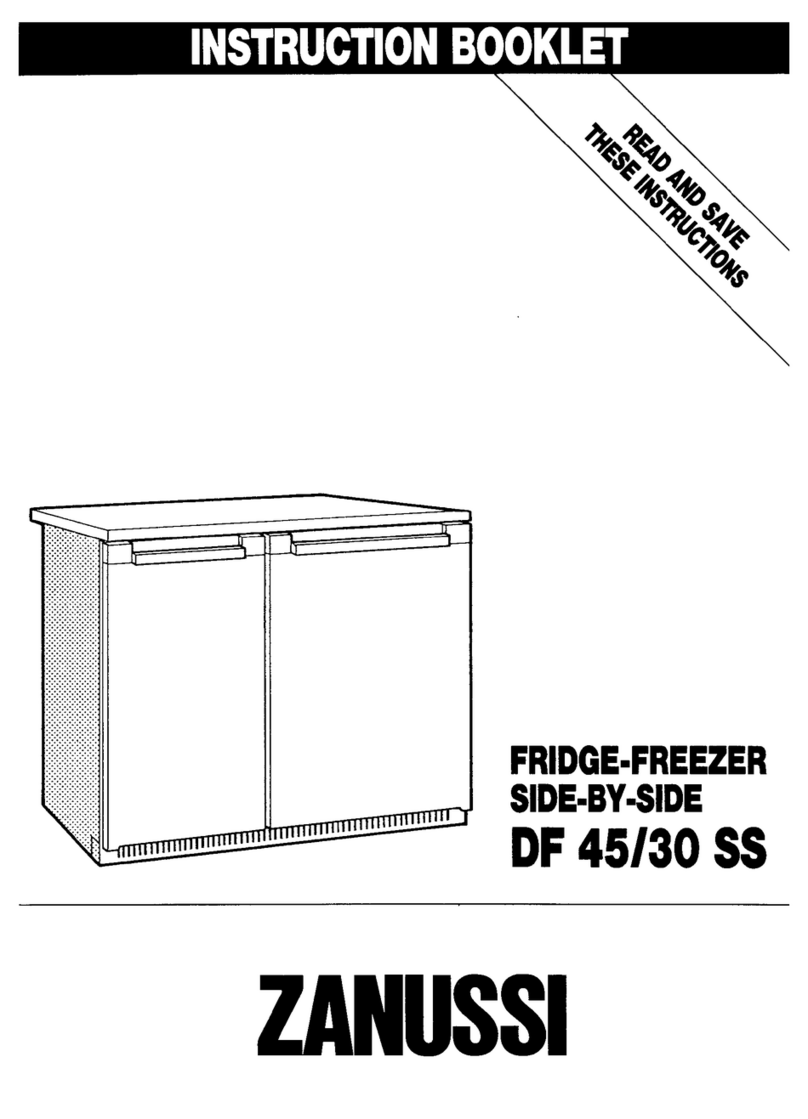 Zanussi DF 45/30 SS Instruction booklet