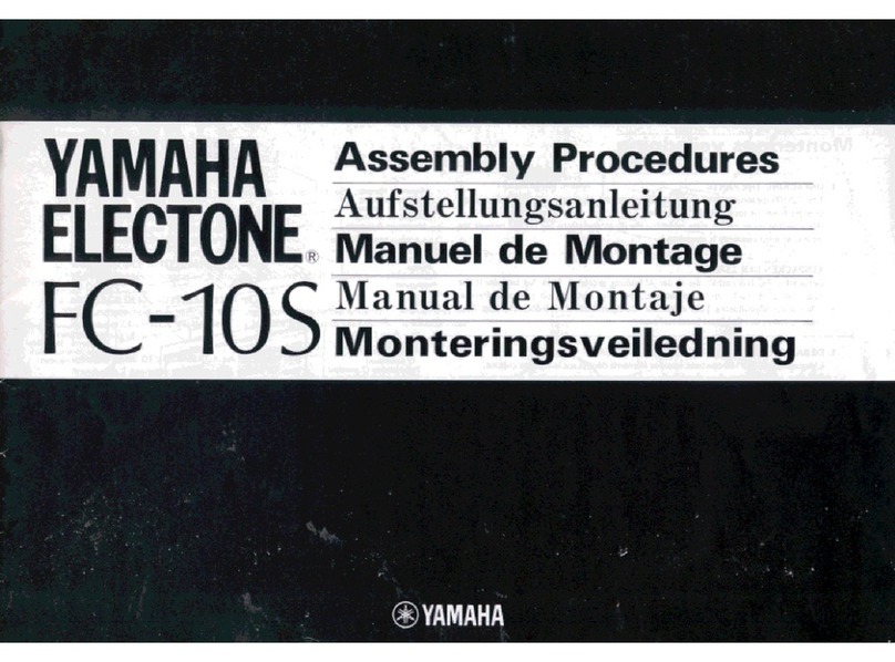 Yamaha Electone FC-10S Manual Yamaha Electone FC-10S Manual