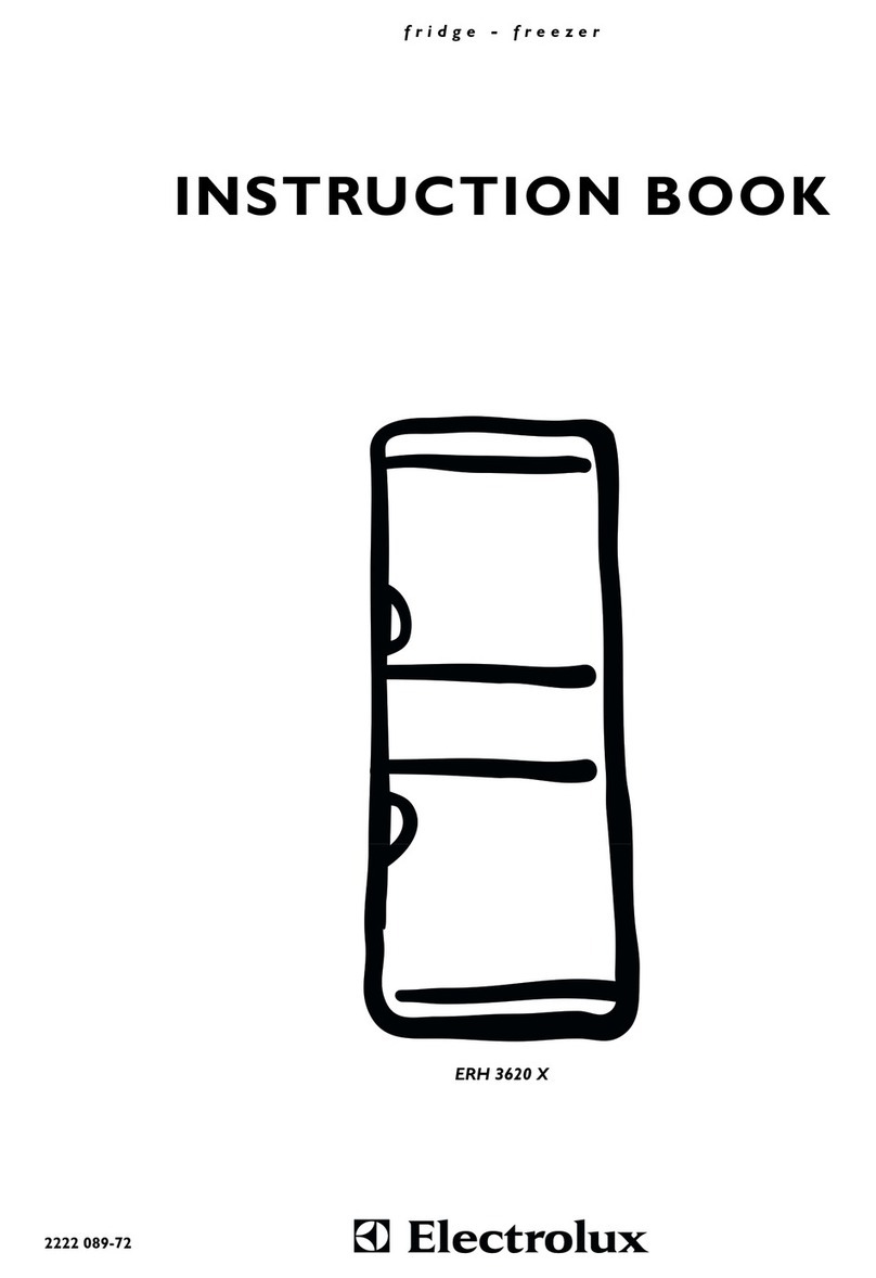Electrolux ERH 3620 X Instruction book