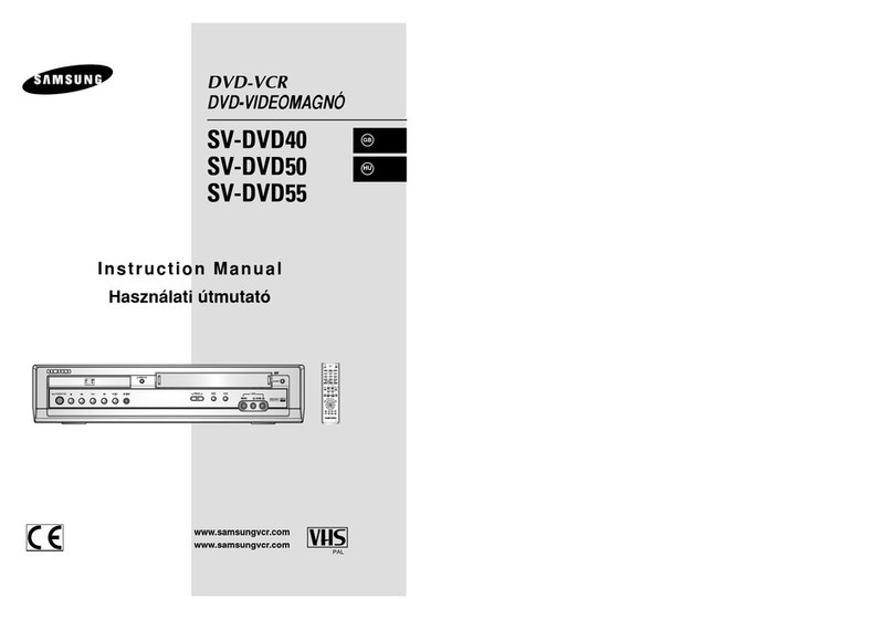 Samsung SV-DVD50 instruction manual
