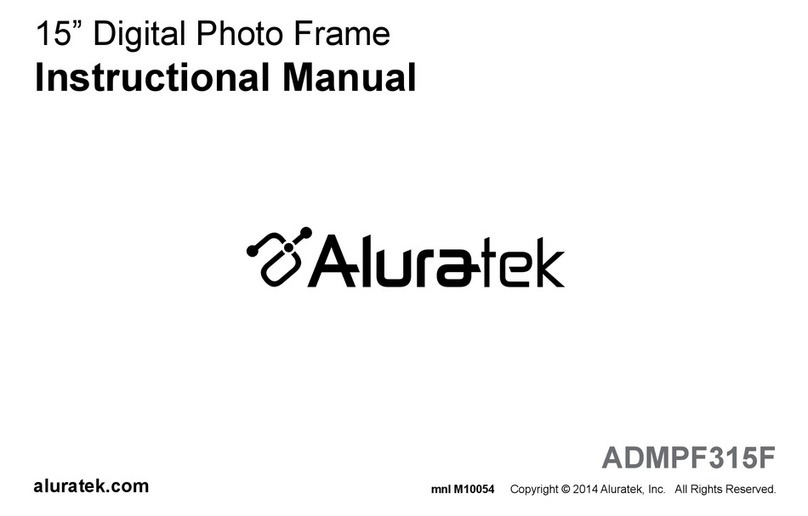 Aluratek ADMPF315F Operating and maintenance manual