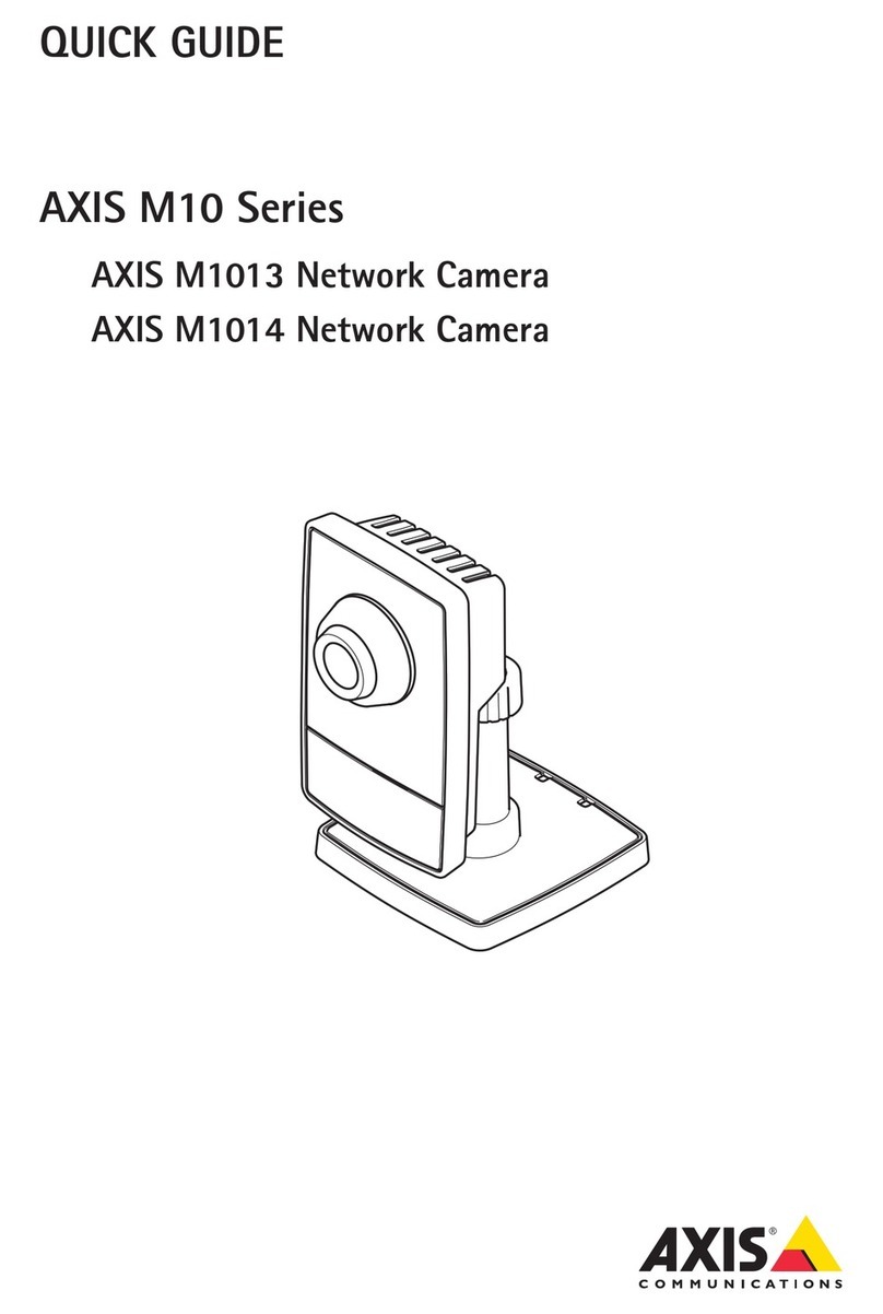 Axis M1013 User manual Axis M1013 User manual