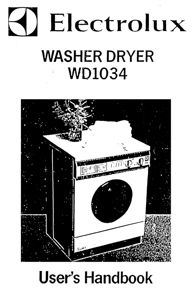 Electrolux WD1034 Instruction Manual