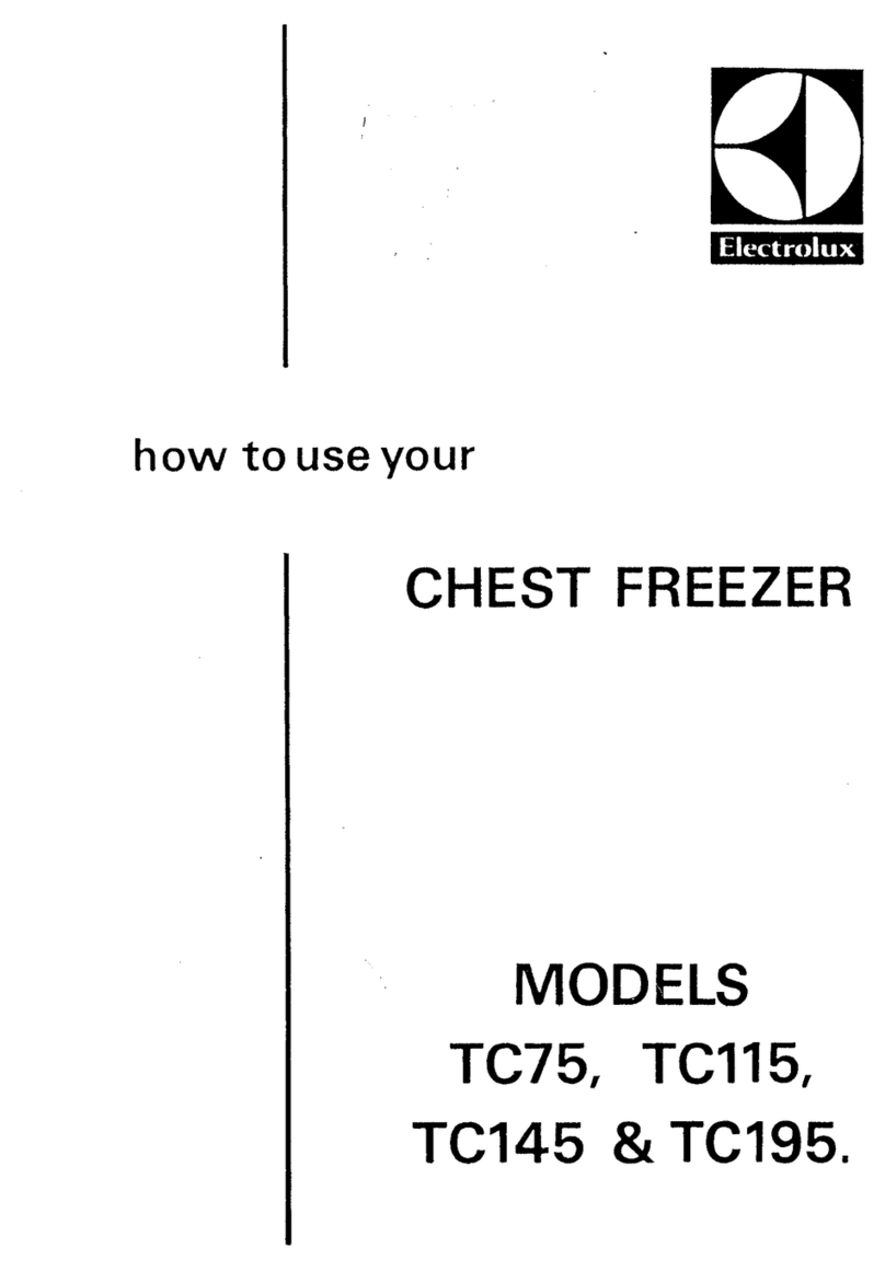 Electrolux TC145 user manual