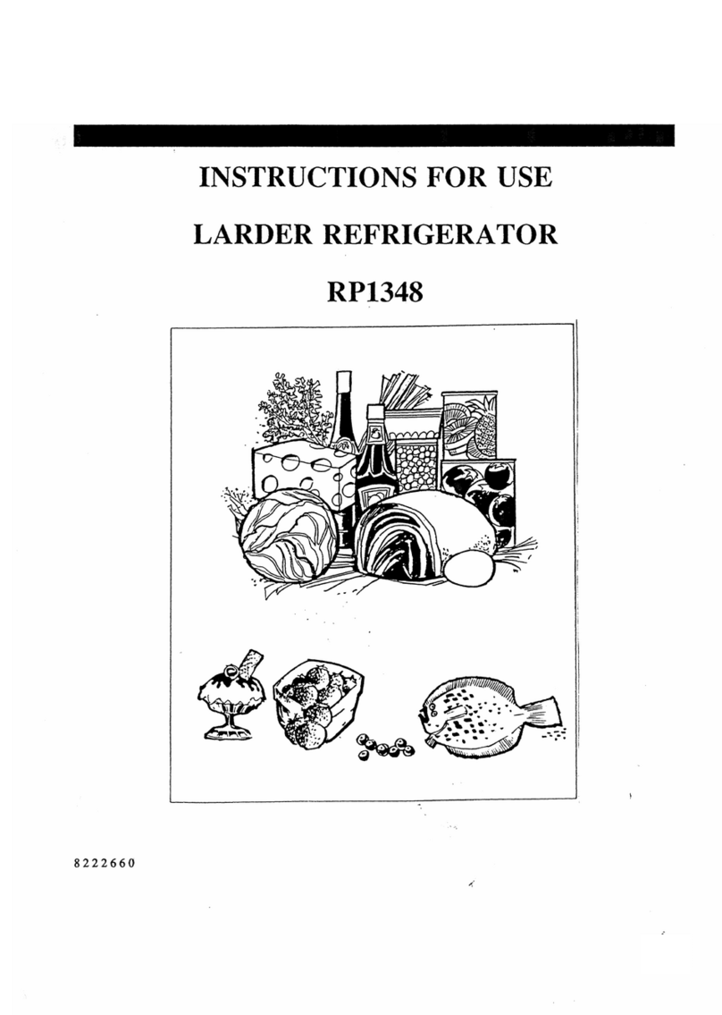 Electrolux RP1348 User manual