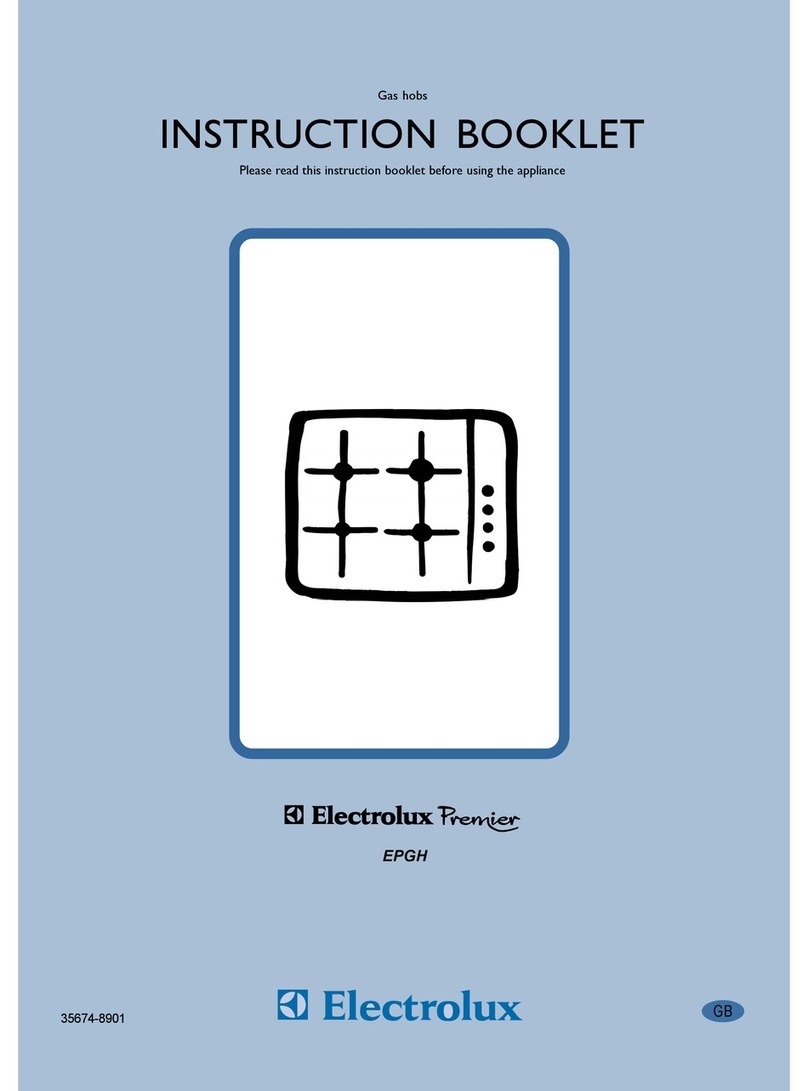 Electrolux EPGH Instruction booklet