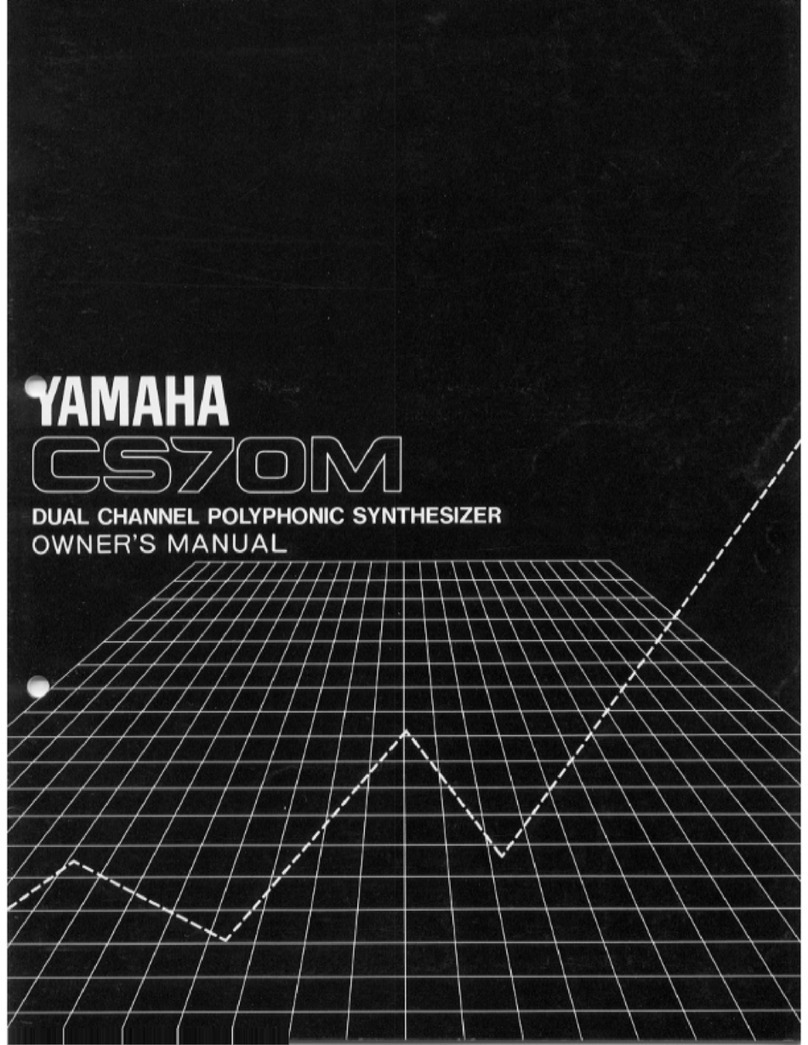 Yamaha CS-70M owner's manual