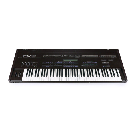 Yamaha DX5 User manual