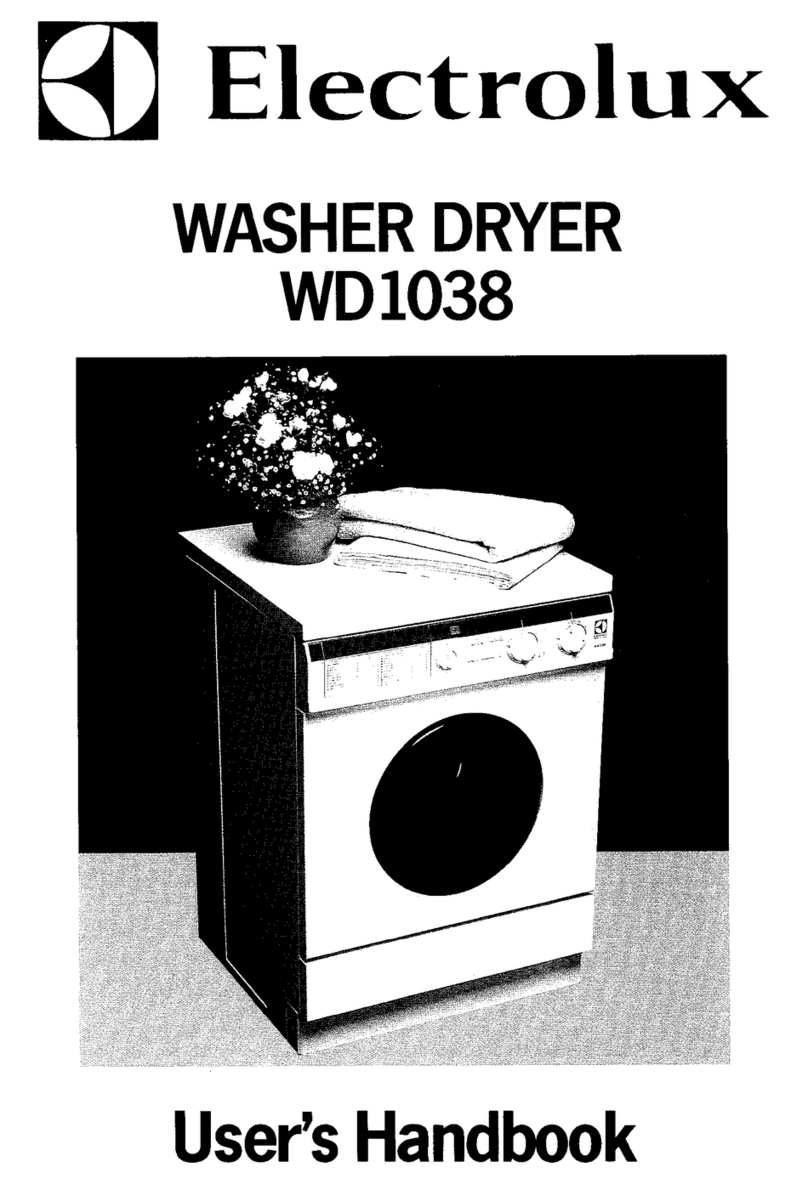 Electrolux WD1038 Instruction Manual