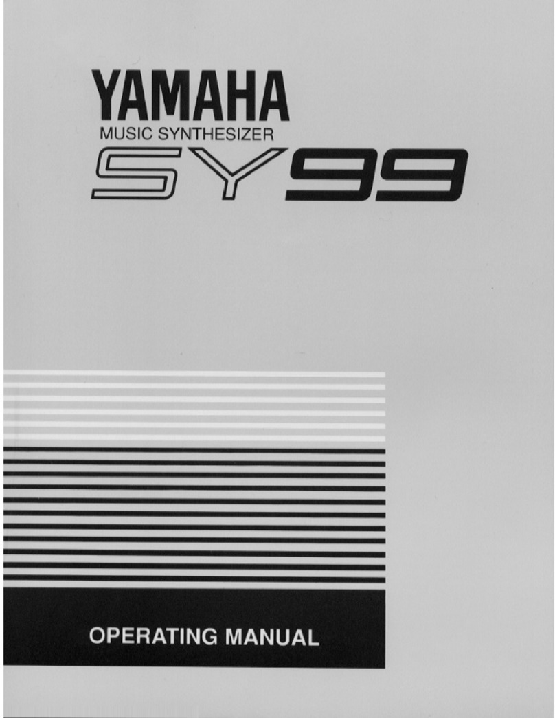 Yamaha SY99 User manual