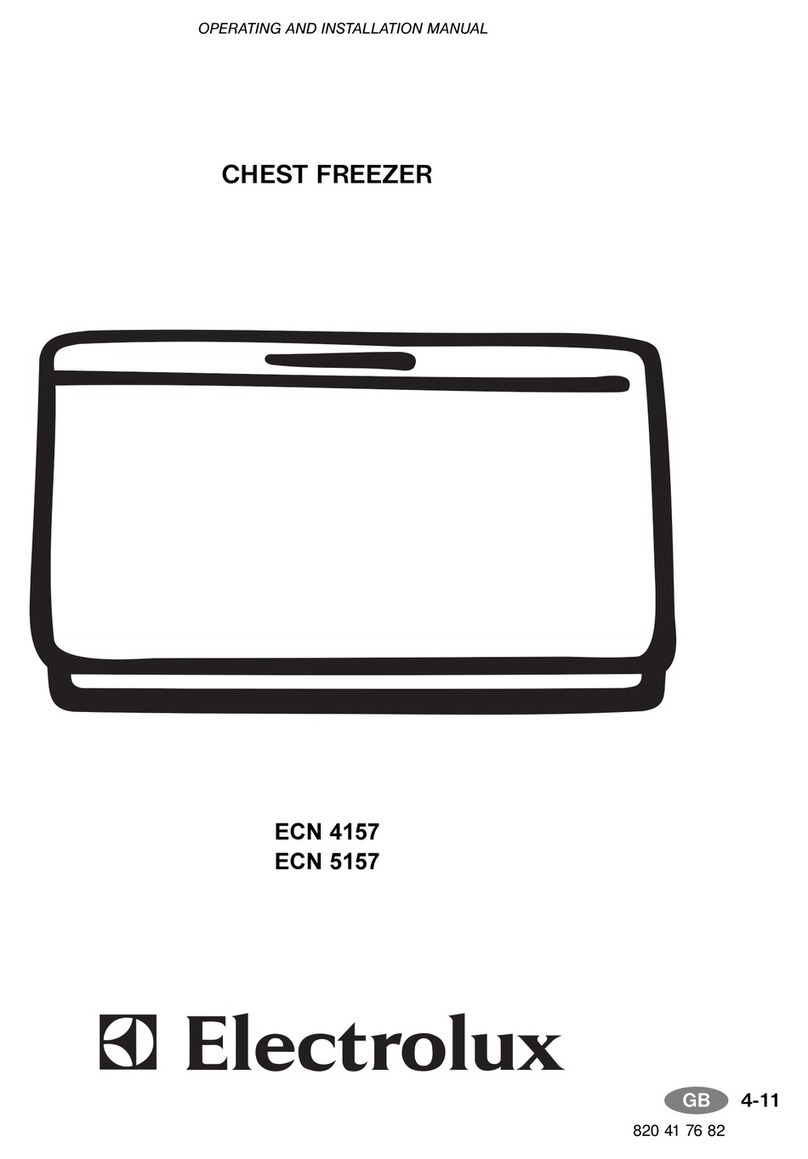 Electrolux ECN 4157 Specification sheet