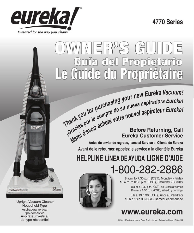 Eureka 4770 Series User manual
