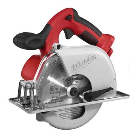 Milwaukee 0740-20 Operator's manual