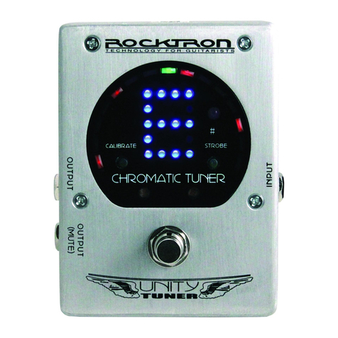 Rocktron Unity Tuner User manual Rocktron Unity Tuner User manual