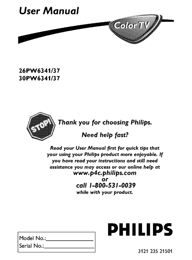 Philips 26PW6341/37 User manual Philips 26PW6341/37 User manual