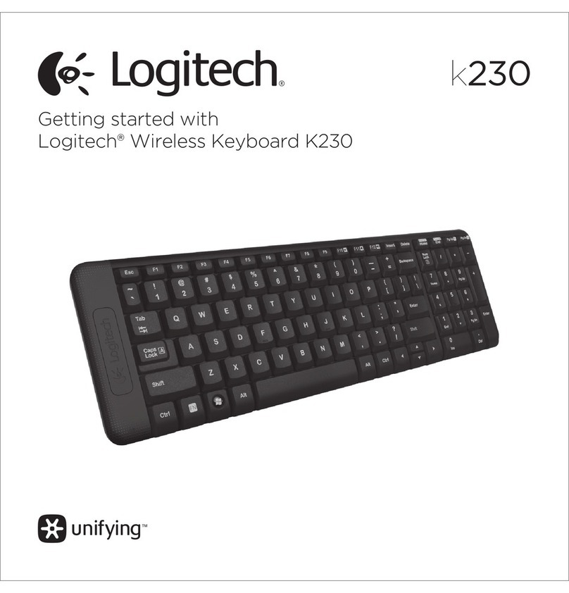 Logitech k230 User manual