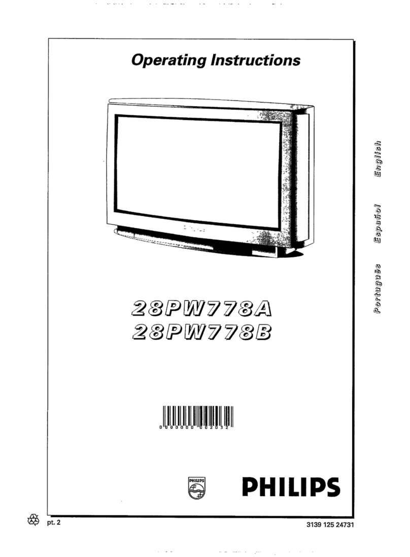 Philips 28PW778A User manual