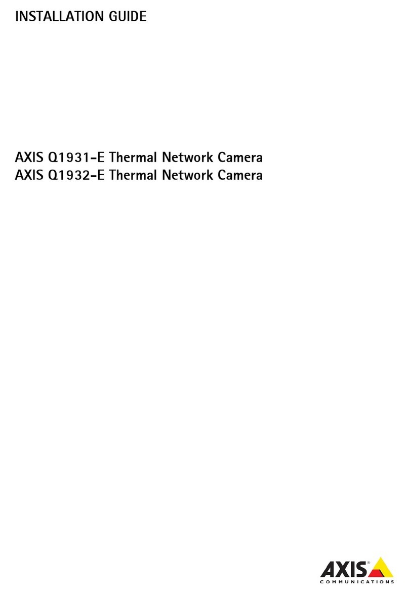 Axis Q1931-E User manual