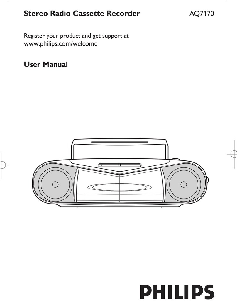 Philips AQ7170 user manual