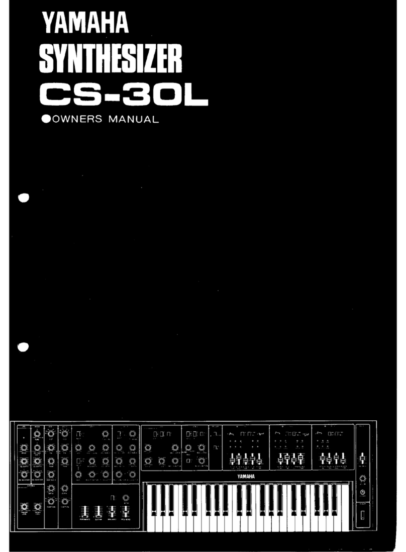 Yamaha CS-30L owner's manual