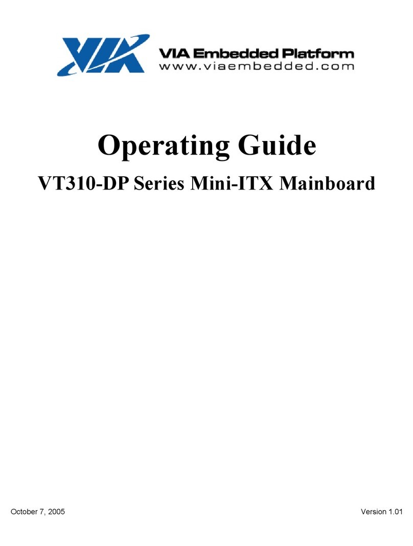 VIA Technologies VT310-DP User manual