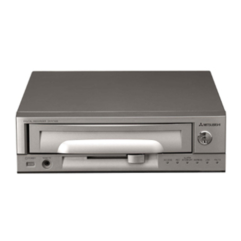 Mitsubishi Electric DX-NT400E User manual