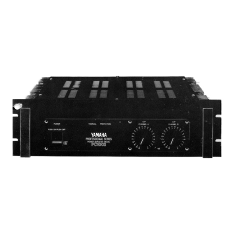 Yamaha PC1002 User manual