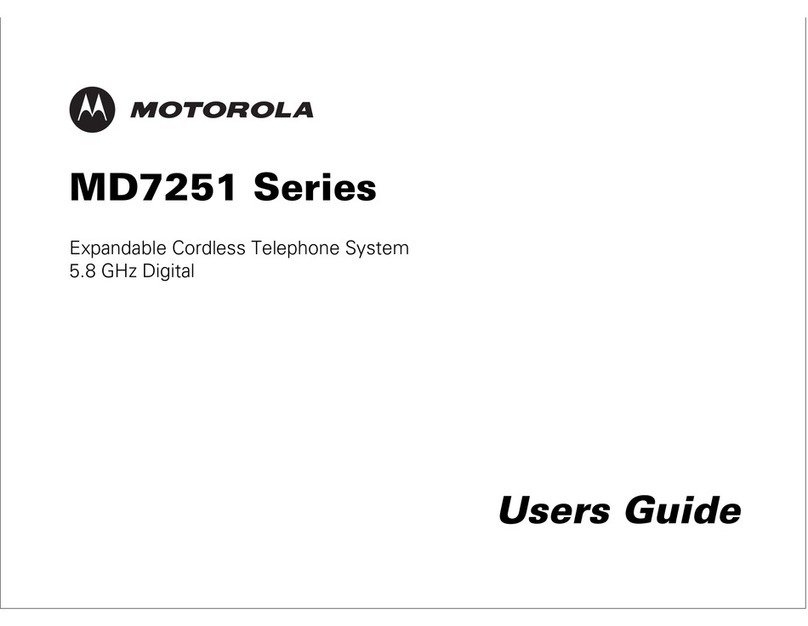 Motorola MD7251 Series user guide